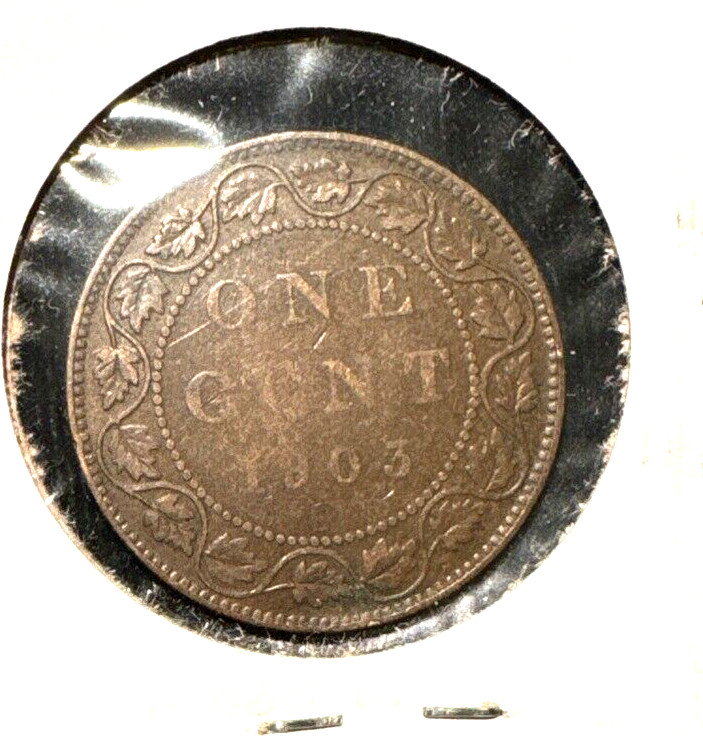 Canada 1903 large cent KM 8 VF (1)