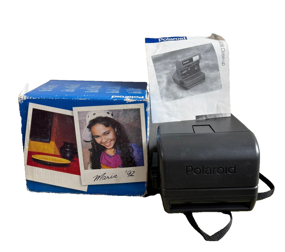Polaroid 636 Close Up Instant Camera With Box *Check Description