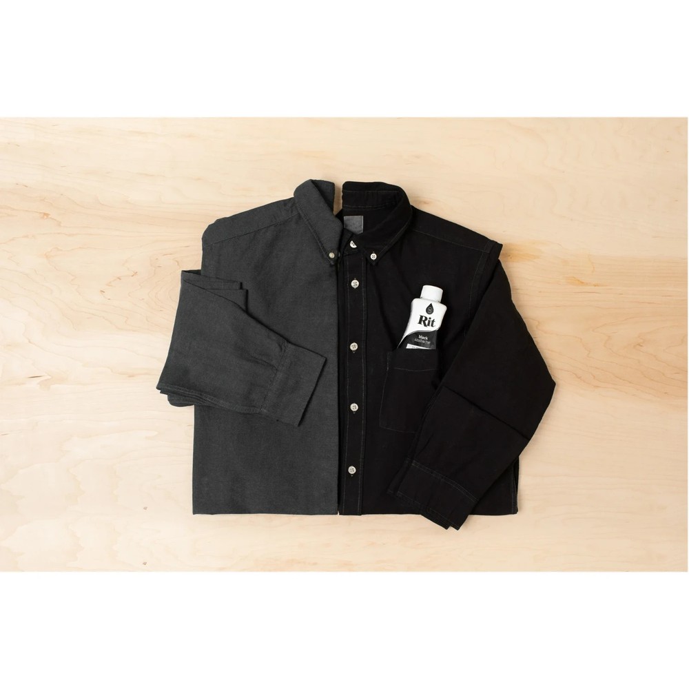 (2 pack) Rit, All Purpose Liquid Dye, Black, 8 fl oz