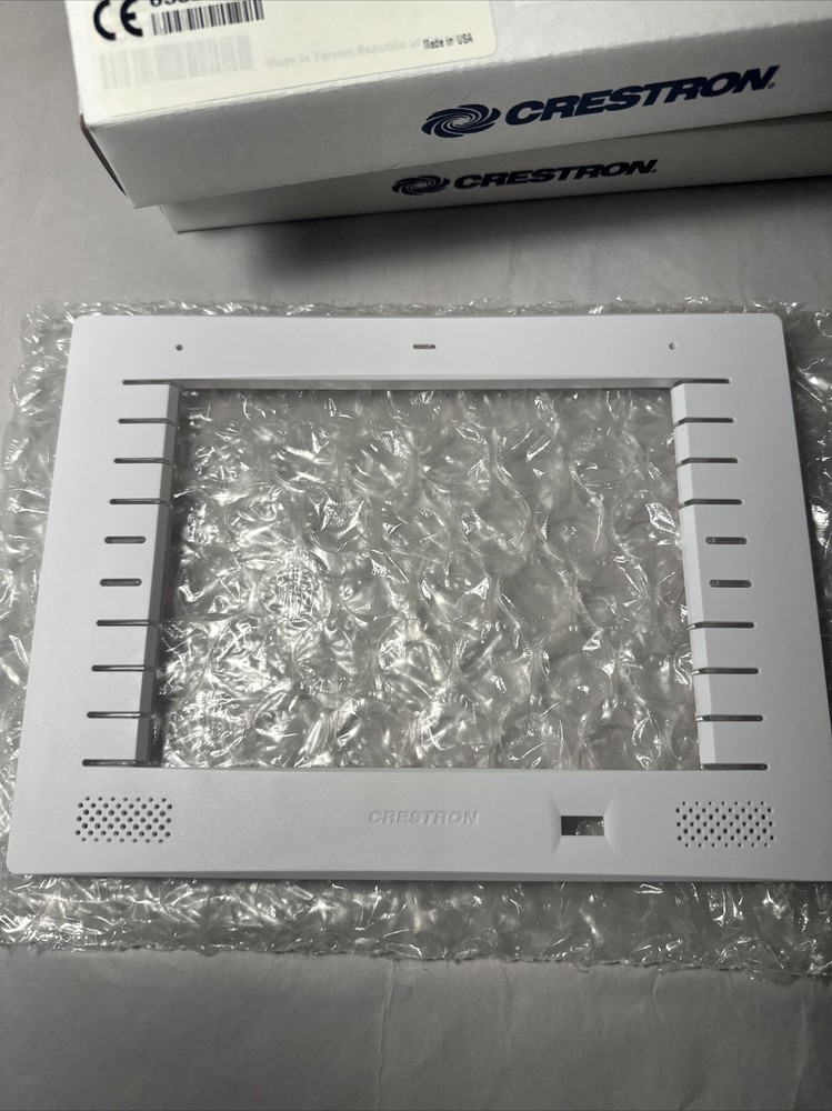 (3) New Crestron TPMC-8L-FPW-T Front Bezel BLANK