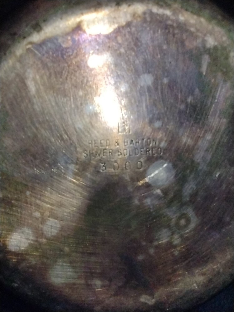 Antique Reed And Barton Silver Soldered (3000) Pot