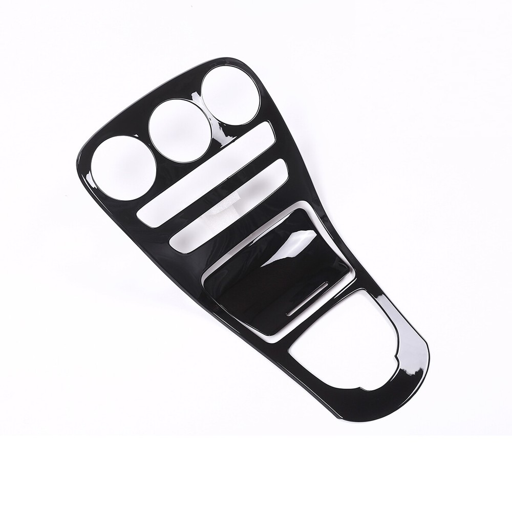Center Console Control Panel Fits Mercedes C-Class W205 GLC AMG Black