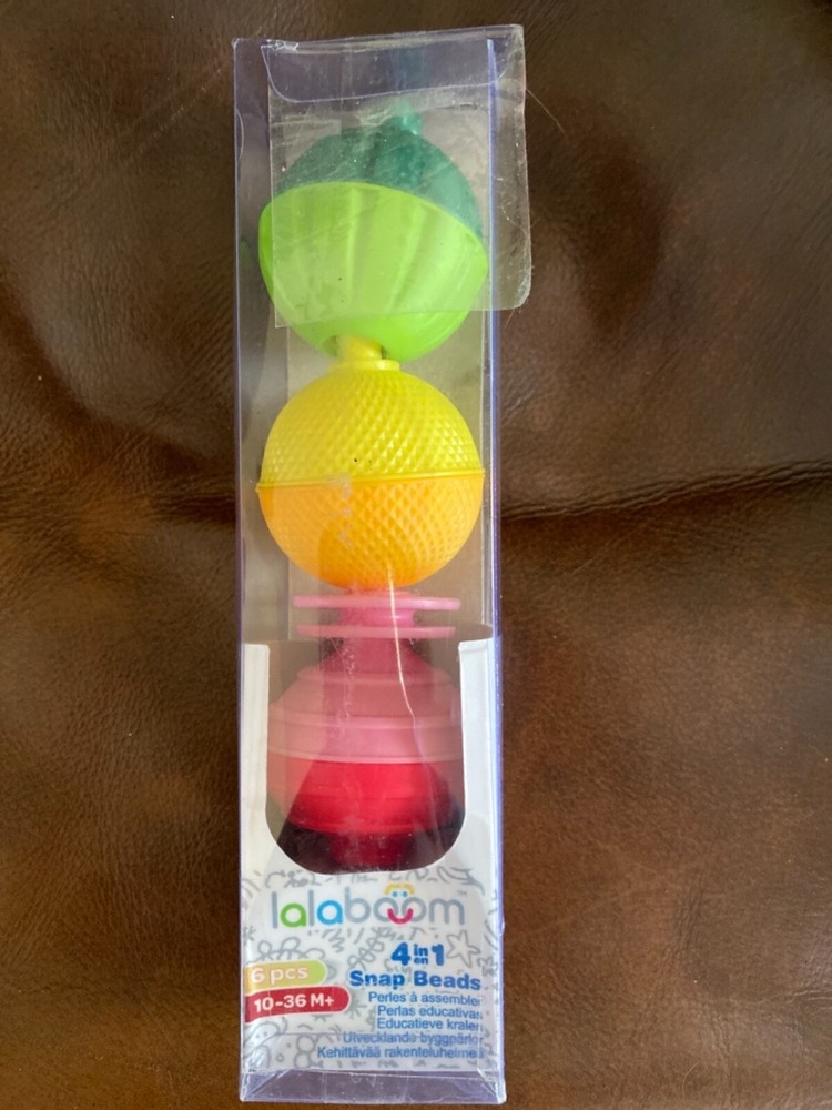 Lalaboom 4 in 1 Snap Beads 6 pcs.