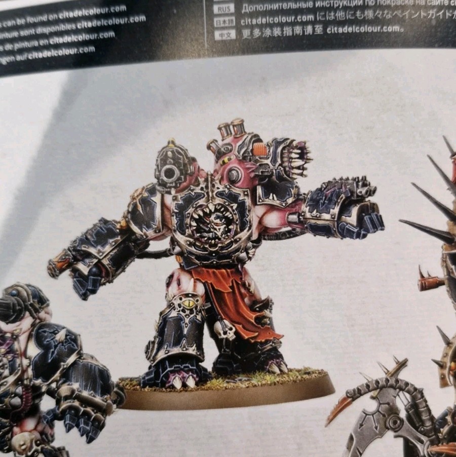 Warhammer 40k Chaos Space Marines Obliterator A