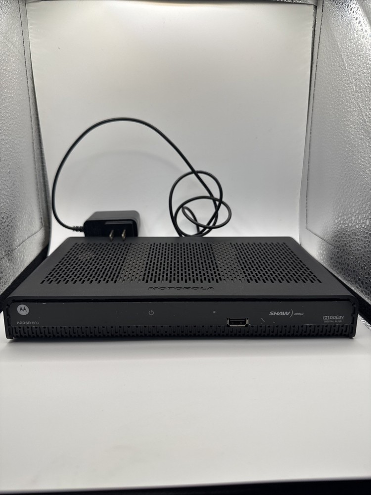 Motorola Satellite Receiver HDDSR 600 READ