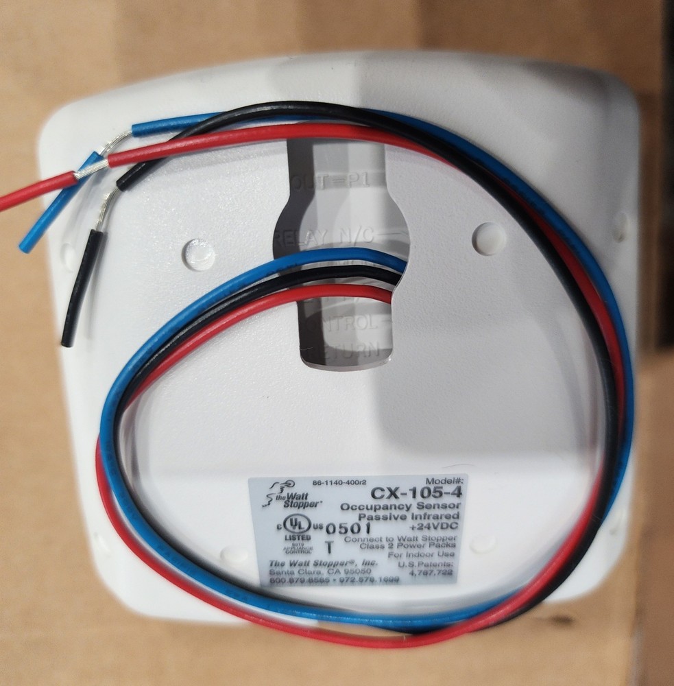 The Watt Stopper CX-105-4 Passive Infrared Occupancy Sensor Surface Mount DC