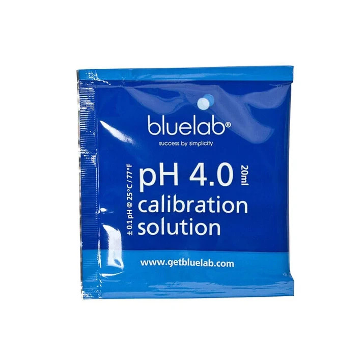 Bluelab pH 4.0 Calibration Solution sachet 20ml (18ml) each