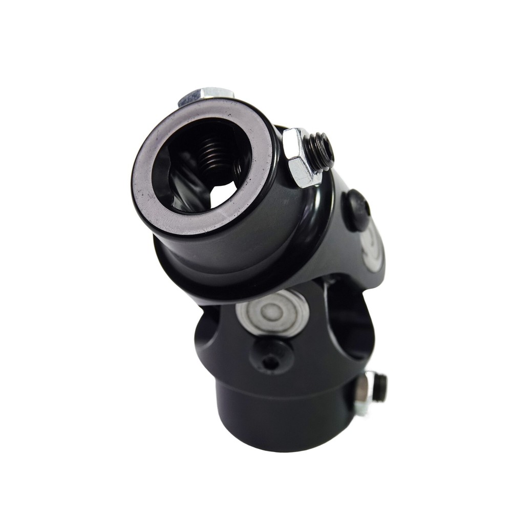 New 3/4" DD × 3/4" DD Black U-Joint Coupler Universal Steering Shaft