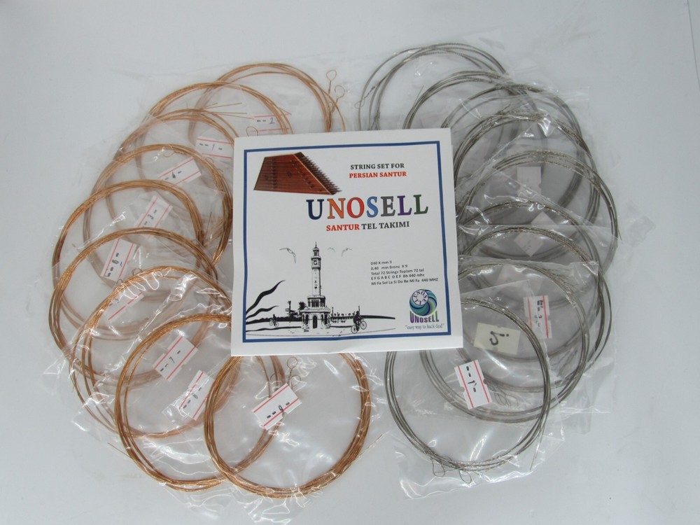 3 X String Set For Persian String Instrument Santur Santoor