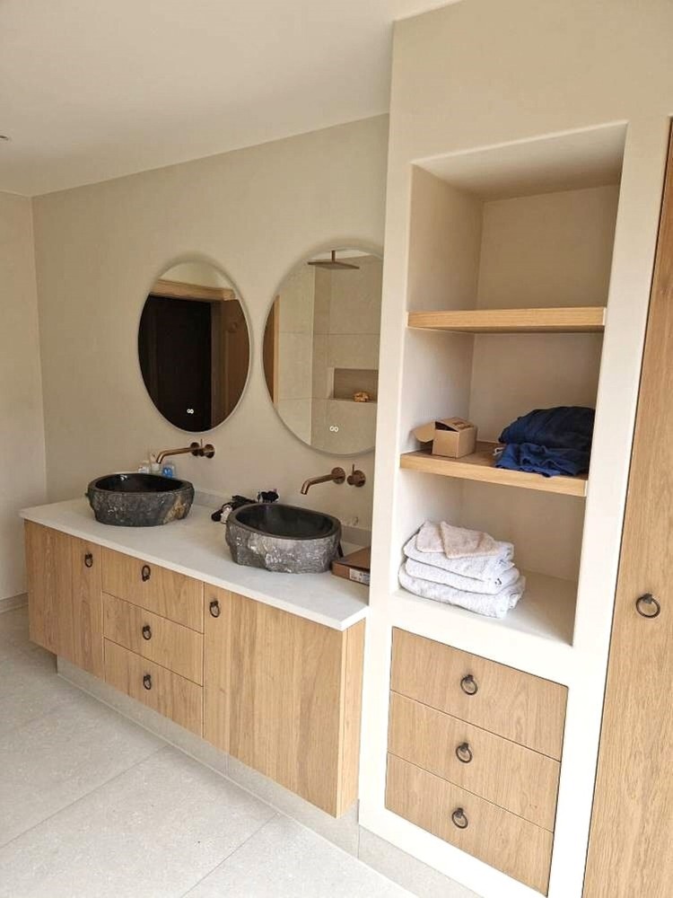 Ring Pull Knob Cabinet Drawer Handle Kitchen Cupboard Door Forged Rustic Iron