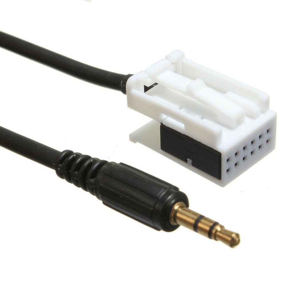 3.5mm AUX-IN Adapter Auxiliary Cable For Z4 E85 X3 E83 E60