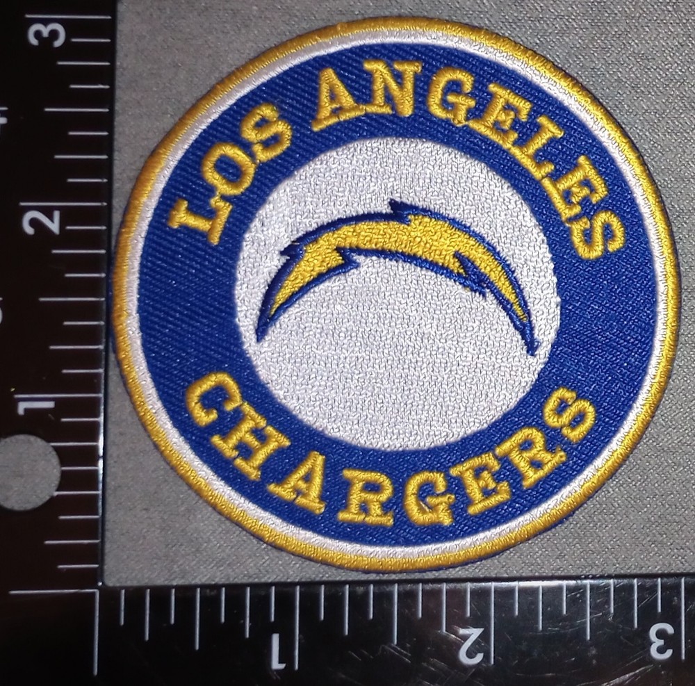 LOS ANGELES CHARGERS IRON ON PATCH