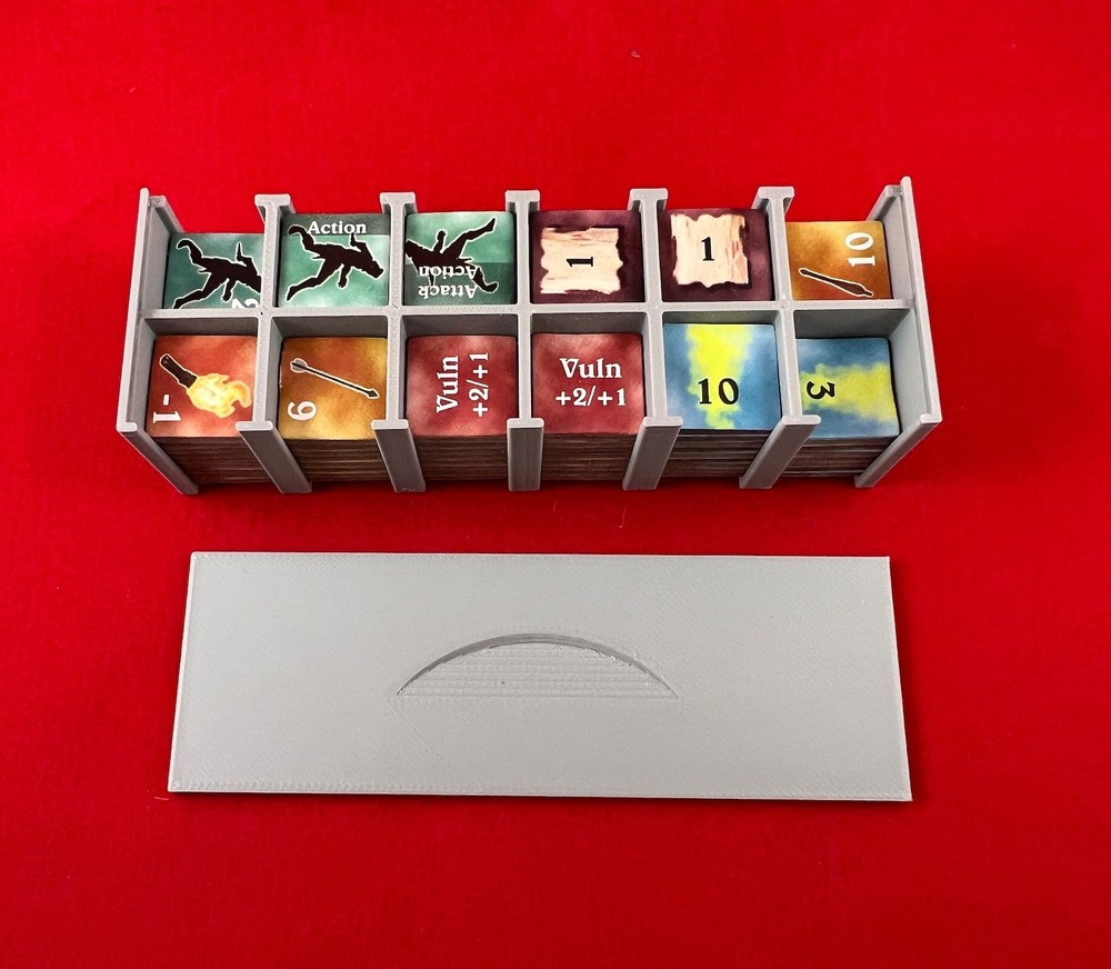 Warfighter Compatible Square Token Organizers