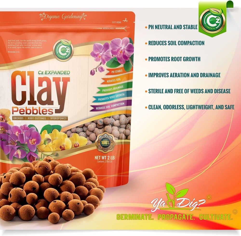 Expanded Clay Pellets for Hydroponic Gardening
