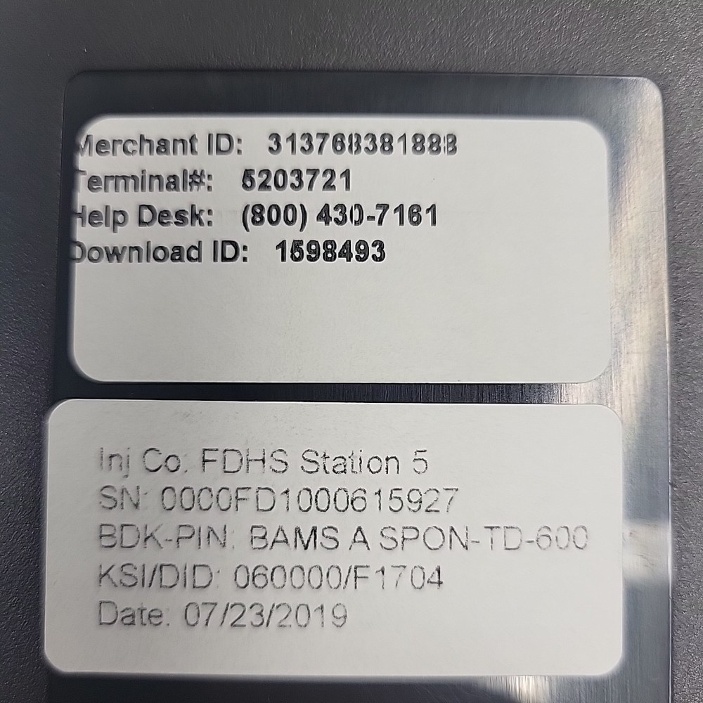 First Data FD130T Credit Card Terminal POS Card Reader, NEW