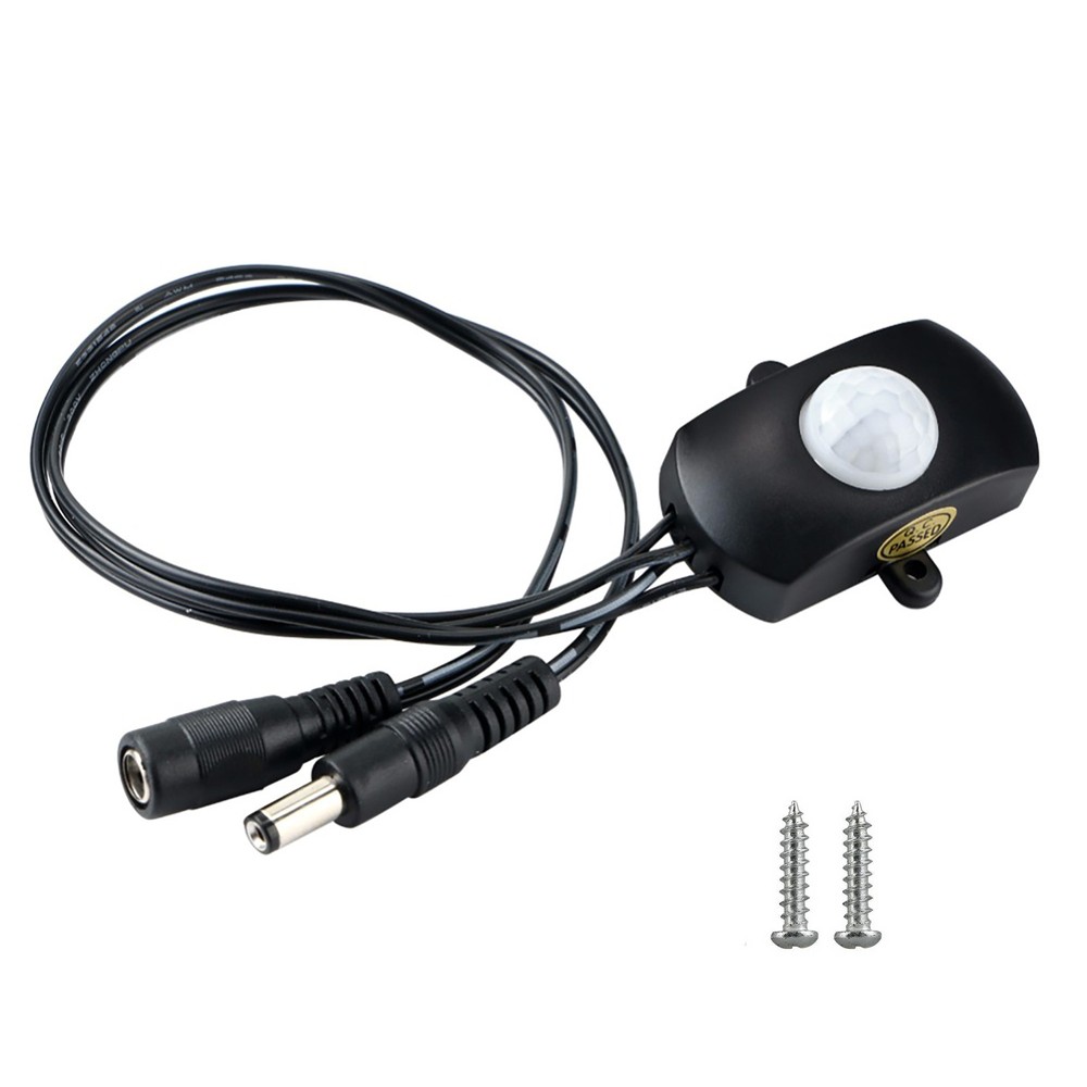 5-24V Auto ON OFF Detector Infrared PIR Motion Sensor Switch For Led Light Strip