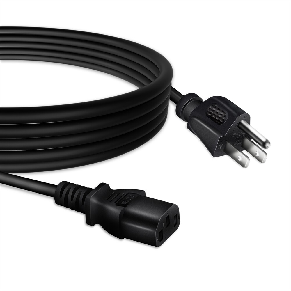 UL 6ft AC Power Cable For OVANZA RB-CFU021 Vibration Plate Exercise Machine