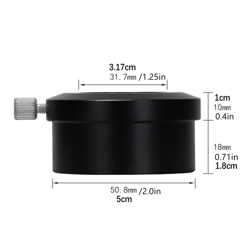 2 To 1.25 Telescope Eyepiece Mount Adapter Metal Compression Ring fitting