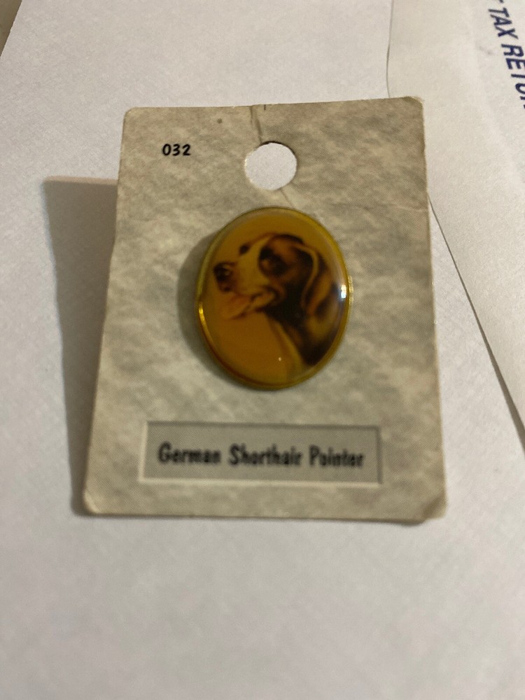 GERMAN SHORTHAIR POINTER DOG PIN PORTRAITS