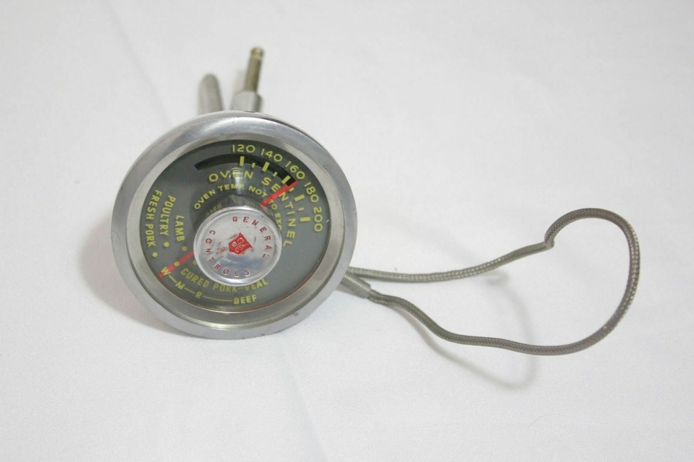 General Control Oven Temp Probe Mid Century Temperature Vintage