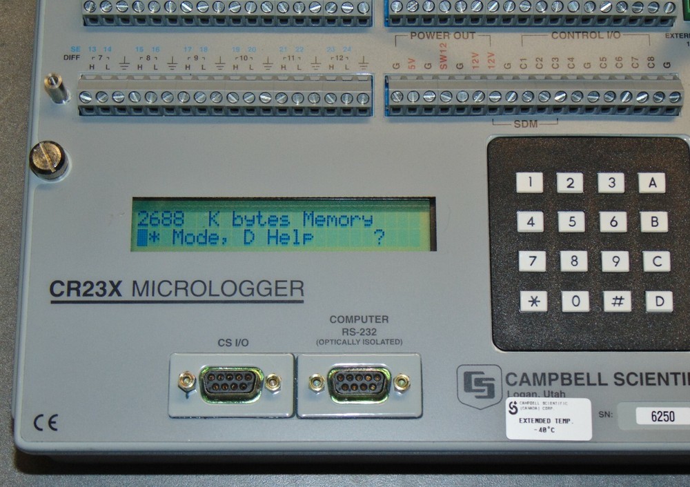 Campbell Scientific CR23X Extended Temp