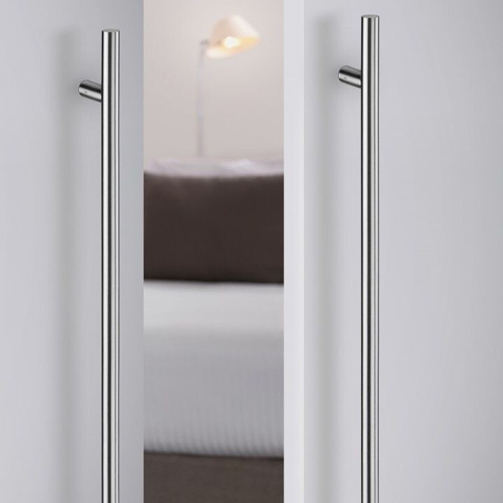 Set of 2 30" Stainless Steel Door Pull Handles