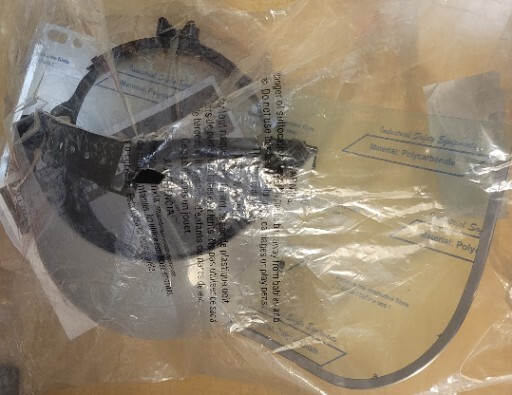 SELLSTROM 30110WW FACE SHIELD WITH RATCHET HEADGEAR