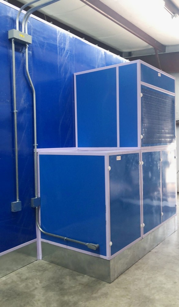 Full Down draft Pressurized NEW Paint Booth