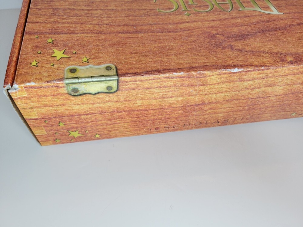 Magic University Scholastic Storage Trunk, Boos, Magic Tricks 2001 Vintage Set
