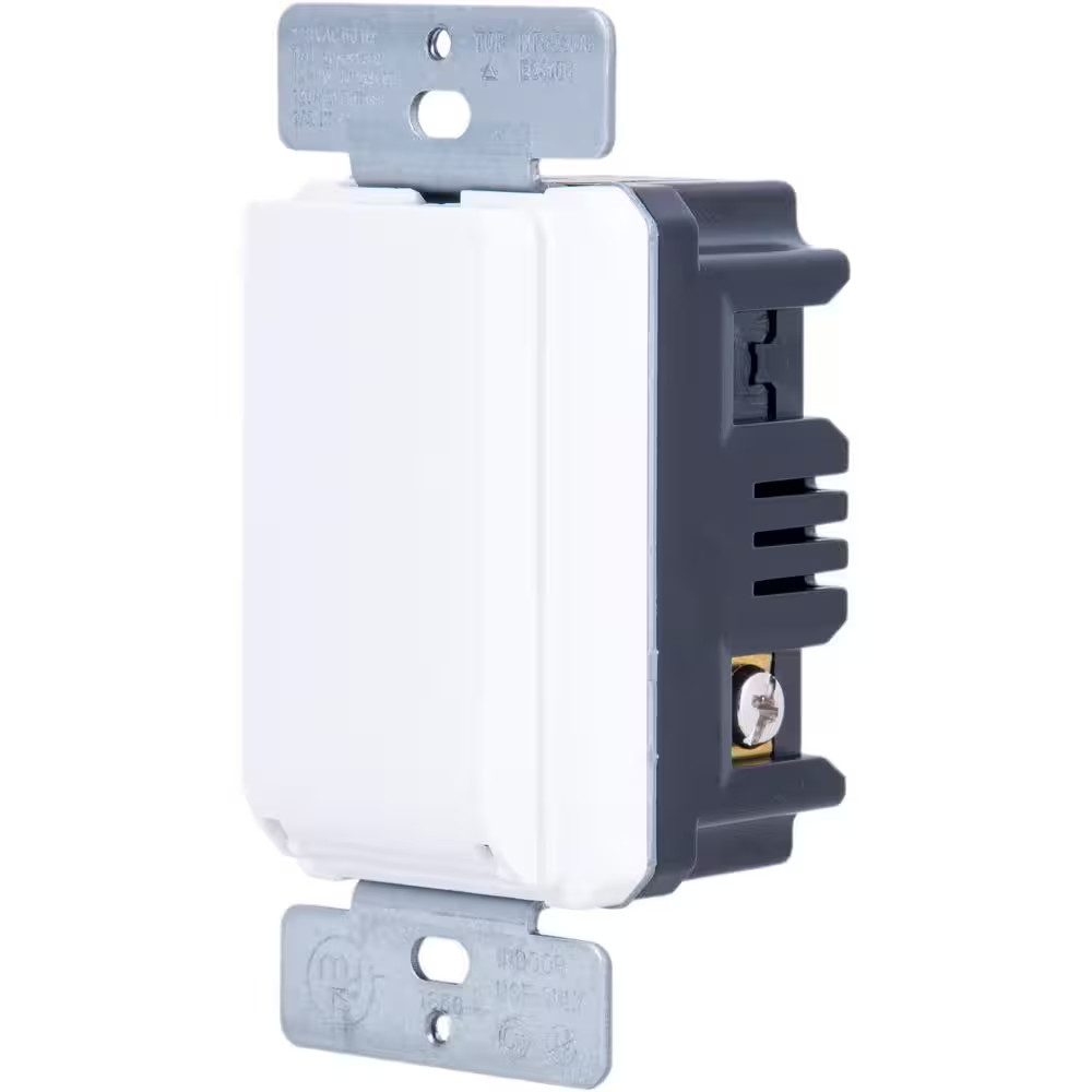 6-Setting Indoor Push Button Countdown Timer with Door, White