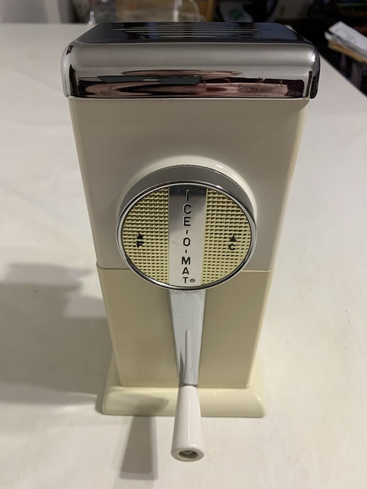 Vintage “Ice-O-Mat” Hand Crank Ice Crusher