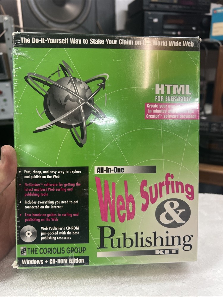 All In One Web Surfing And Publishing Kit-#314 Sealed
