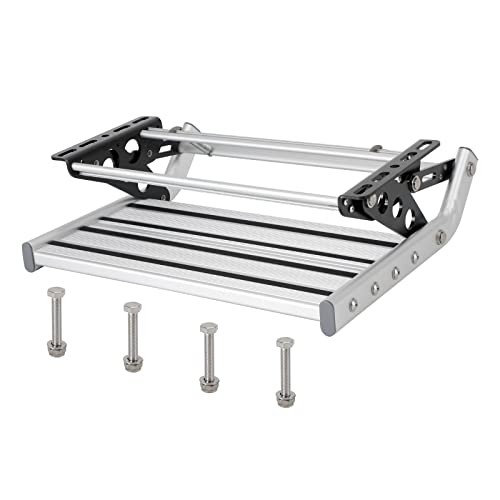 Aluminum Manual Pull Out Drop Down Folding Step Motorhome RV Campervan Caravan