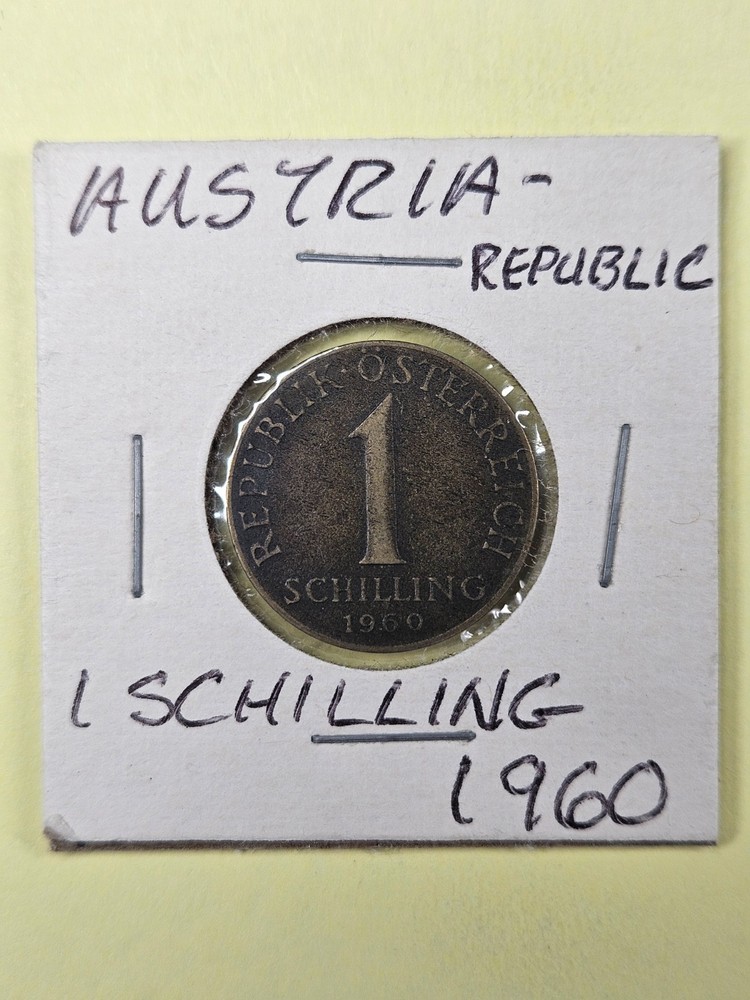 COINS - AUSTRIA - 1 SCHILLING 1960