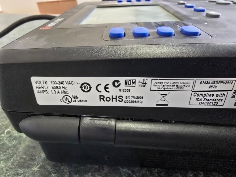 4500 Time Clock System Kronos Series System - Small Crack