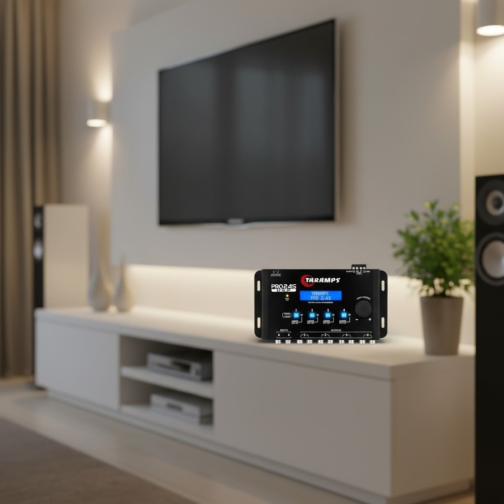 Digital Signal Processor with 15-Band Equalizer and 12 Preset EQ Settings