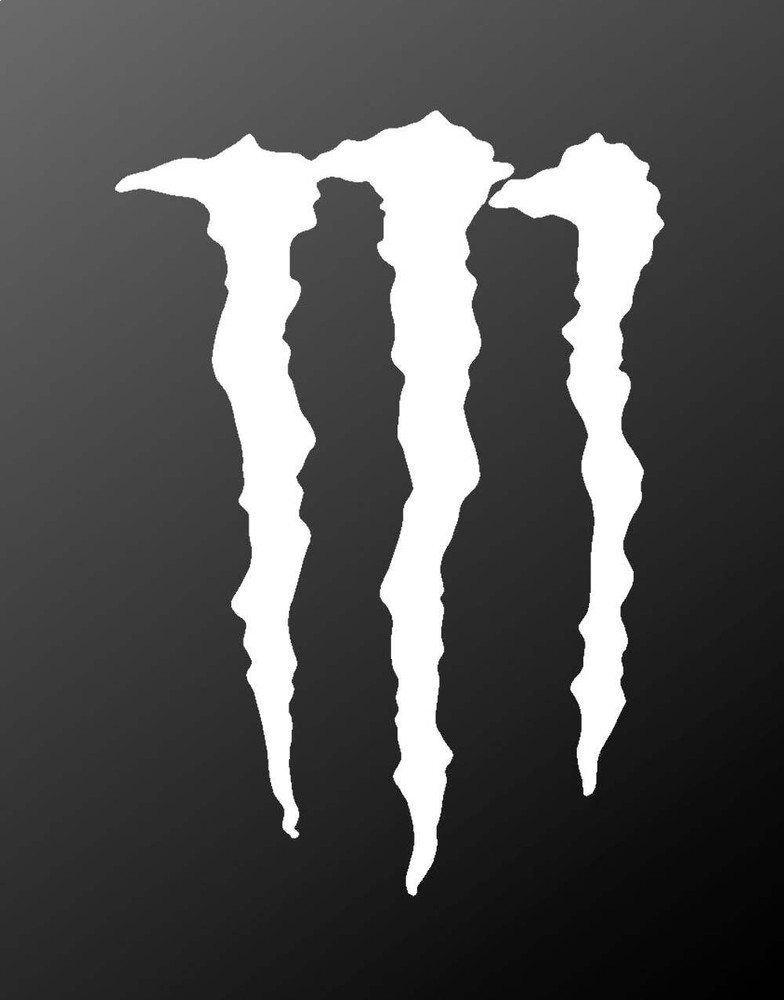 Monster Energy Vinyl Die Cut Decal