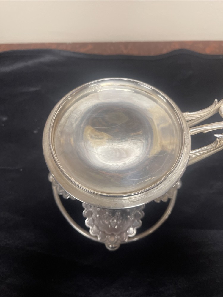 Wilcox Silver Calling Card, Receiver, And Bud Vase ￼# 01833