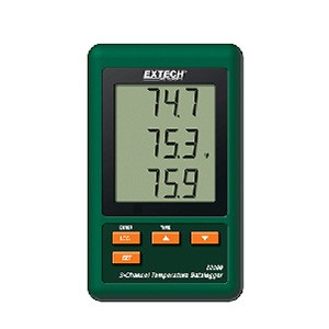 Extech SD200: 3 Channel Temperature Datalogger