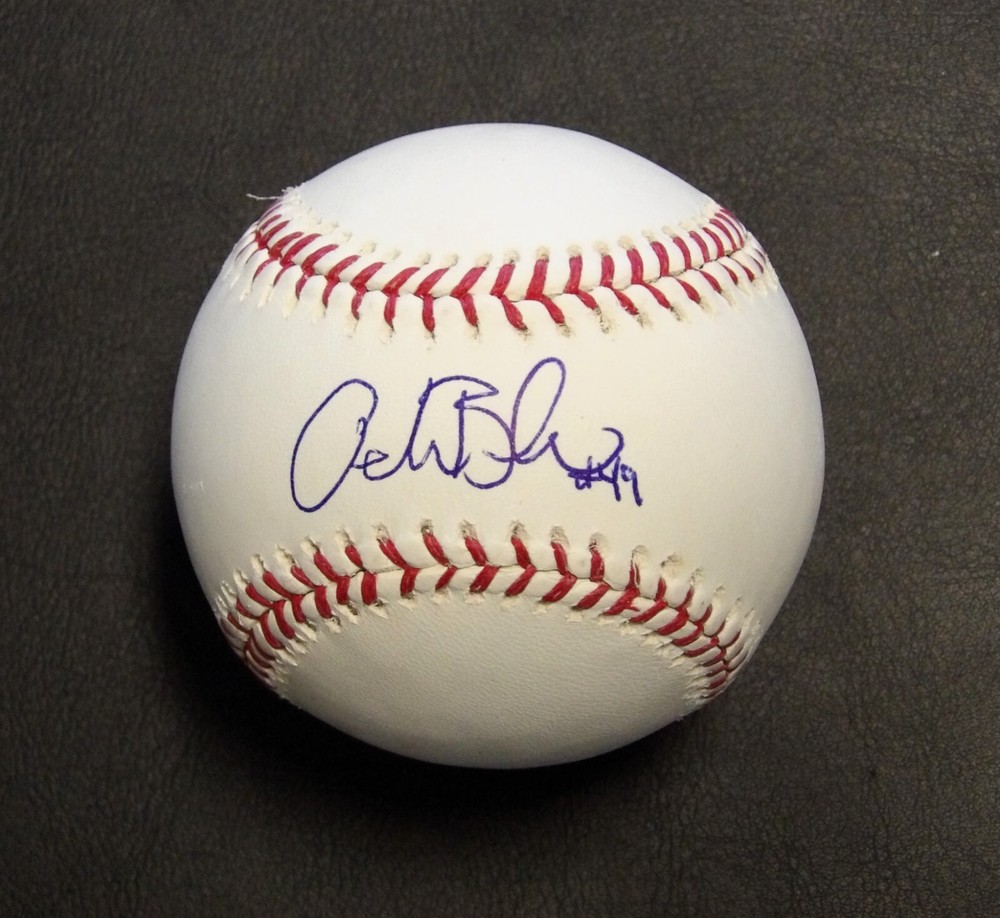 Andrew Brackman Signed Official Major League Baseball JSA Authenticated