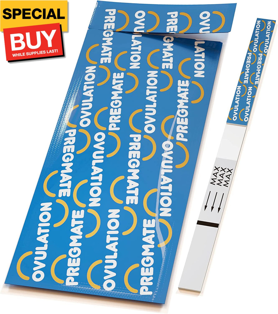 20 Ovulation and 5 Pregnancy Test Strips Predictor Kit