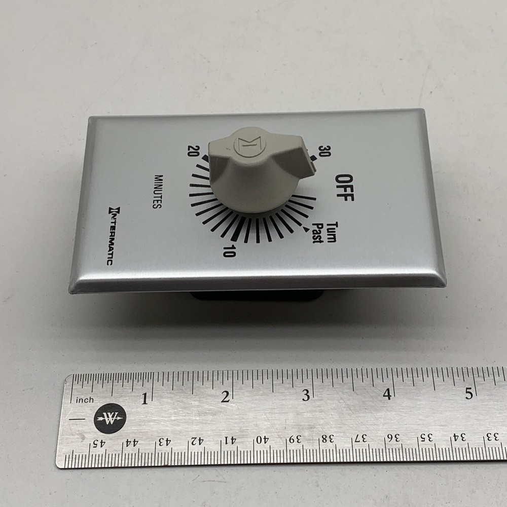 Intermatic FF30MC SPST Spring Wound Countdown Timer Time Switch Dial 0-30 Minute