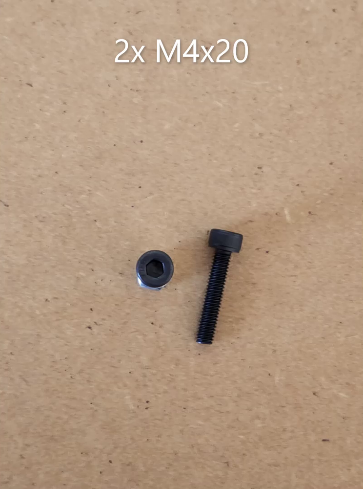 Ender 3 Pro Replacement Screws