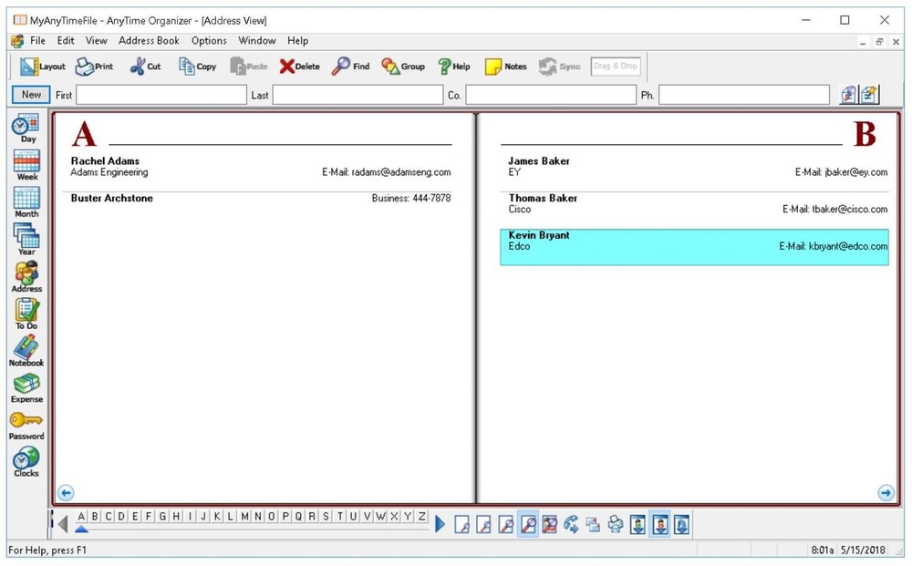 Individual Software AnyTime Organizer Standard 16 PC NEW!