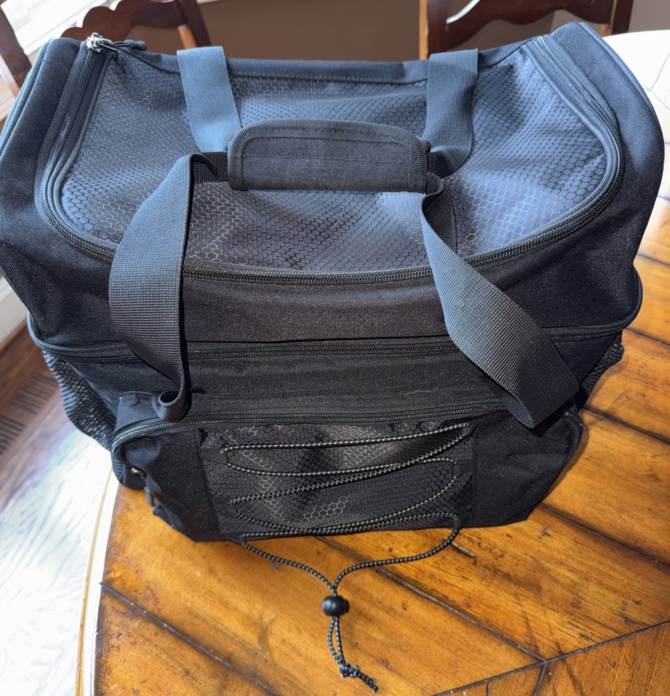 2 Ball Bowling Bag, Shoe Compartment, Accessories Compartments, Shoulder Strap