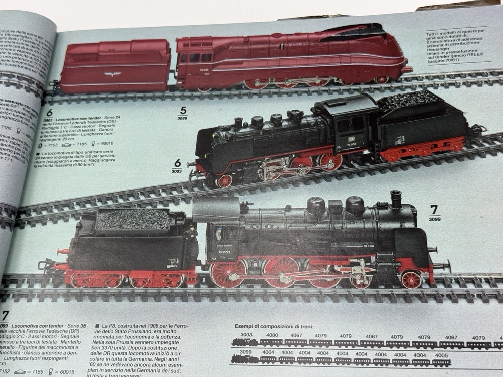 1981 CATALOG CATALOGUE TRAIN MARKLIN H0 SCALE#ID