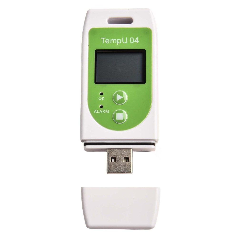 USB Temperature Data Logger for Storm and Tram Conditions Auto PDF Report