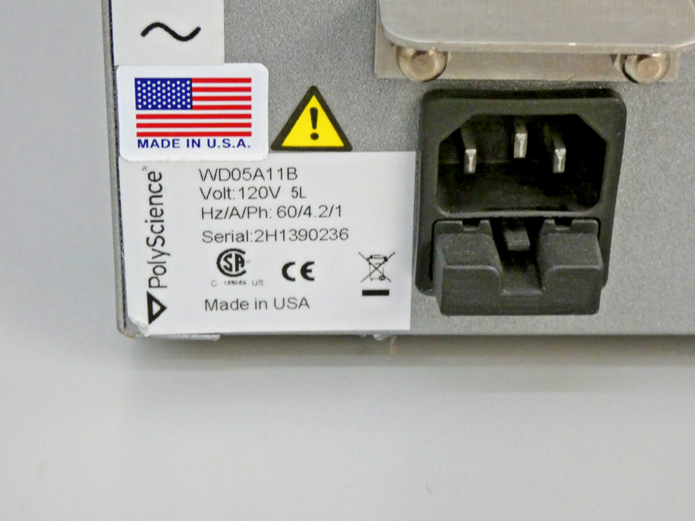 Polyscience WBE05A11B 5L Digital Water Bath, 120V