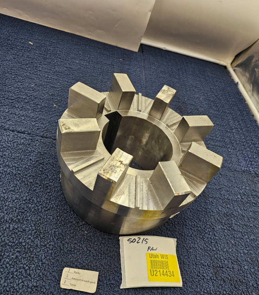 Wrapflex 115752 Coupling Hub 60R, 4" Inner Diameter 8" Outer Diameter
