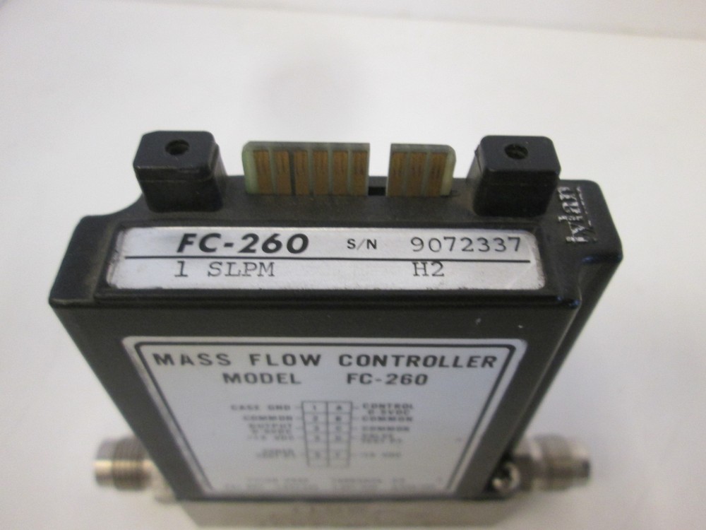 Tylan, FC-260, Mass Flow Controller, H2, 1 SLPM, Used
